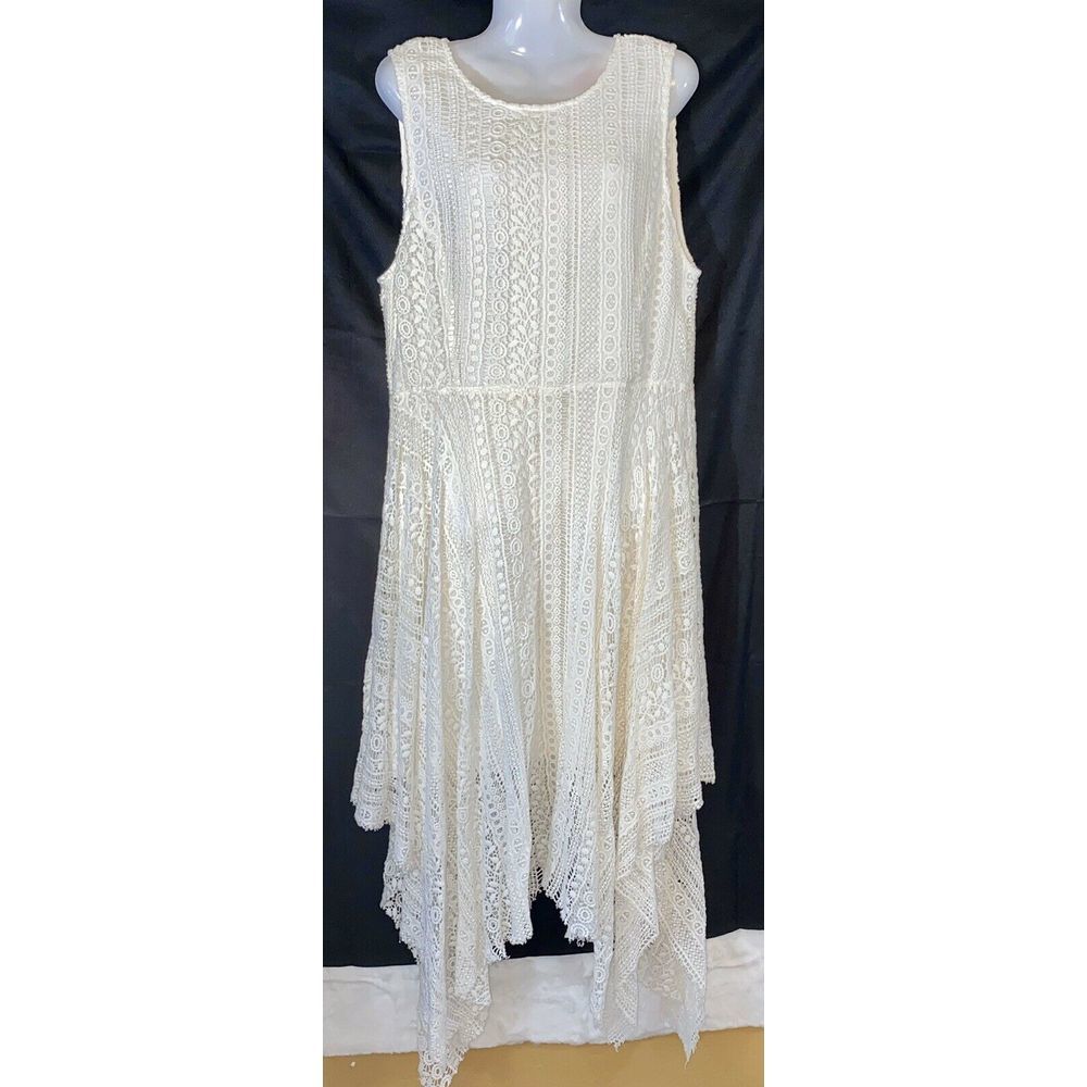 Catherine Catherine Malandrino Dress 14 Hanky-Hem